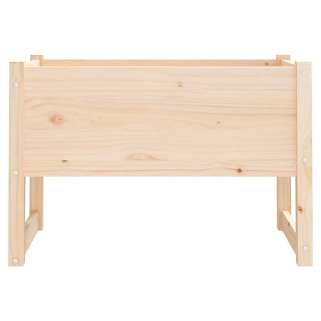 Vidaxl plantenbak 78x40x52 cm massief grenenhout