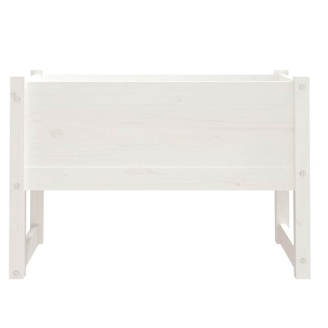 VIDAXL -Planungsbox 78x40x52 cm Festkiefer weiß