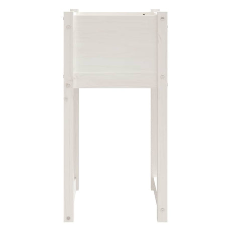 VIDAXL -Planungsbox 40x40x81 cm Festkiefer weiß