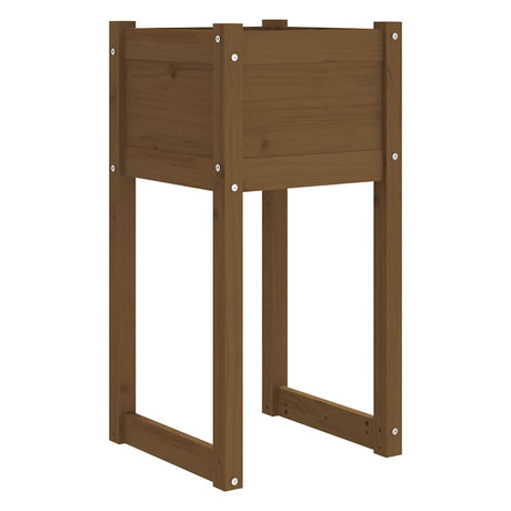 Vidaxl Pflanzer 2 ST 40x40x81 cm Festkiefer Honigbraun
