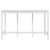 Vidaxl bartafel 180x80x110 cm massief grenenhout wit