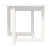 Vidaxl salontafel 50x50x45 cm massief grenenhout wit