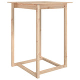 Vidaxl bartafel 80x80x110 cm massief grenenhout
