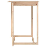Vidaxl bartafel 80x80x110 cm massief grenenhout