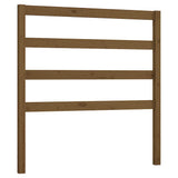 Vidaxl hoofdbord 95x4x100 cm massief grenenhout honingbruin