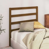 Vidaxl hoofdbord 95x4x100 cm massief grenenhout honingbruin