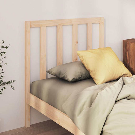 Vidaxl hoofdbord 95x4x100 cm massief grenenhout
