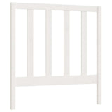 Vidaxl hoofdbord 95x4x100 cm massief grenenhout wit