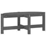 Vidaxl salontafel 87x48x35 cm massief grenenhout grijs