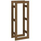Vidaxl -Kamin 41x25x100 cm Festkiefer Honigbraun