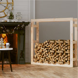VIDAXL -Kamin 100x25x100 cm Festkiefer