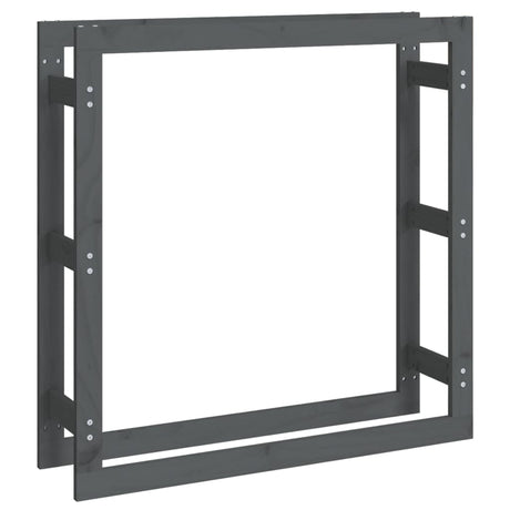 Vidaxl -Kamin 100x25x100 cm Festkieferngrau