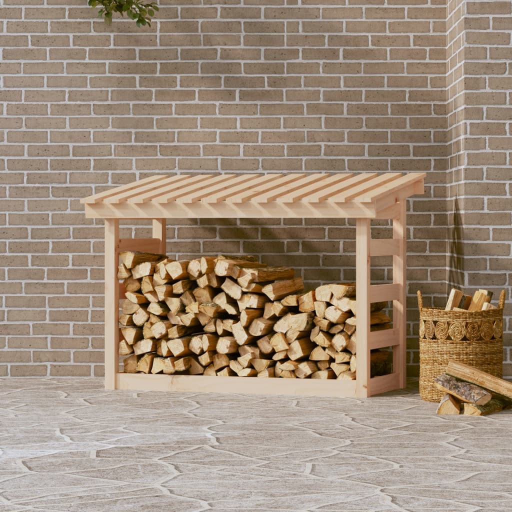 Vidaxl -Kamin Trek 108x64.5x78 cm Festkiefer