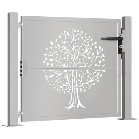 Vidaxl Poort 105x80 cm Baumdesign Cortenstaal