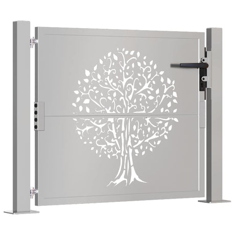 Vidaxl Poort 105x105 cm Baumdesign Cortenstaal
