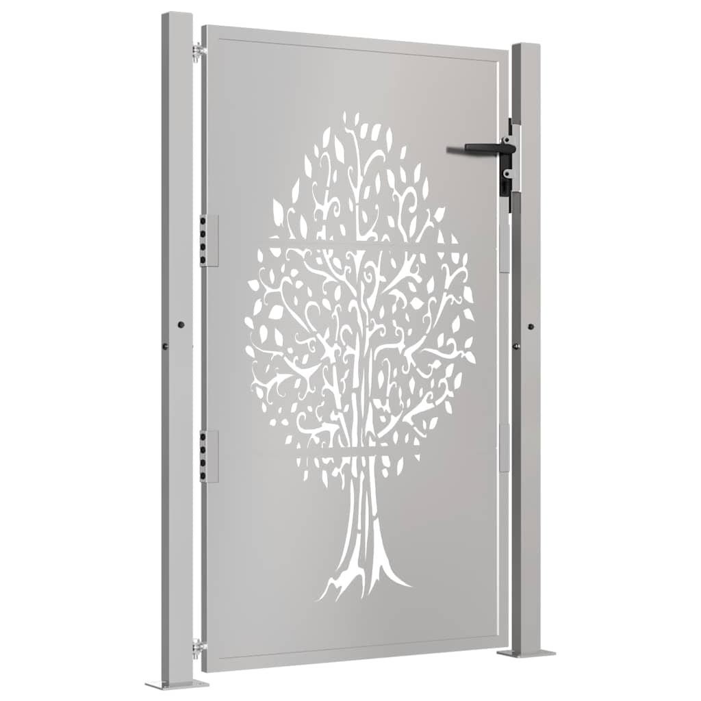 Vidaxl Poort 105x155 cm Baumdesign Cortenstaal