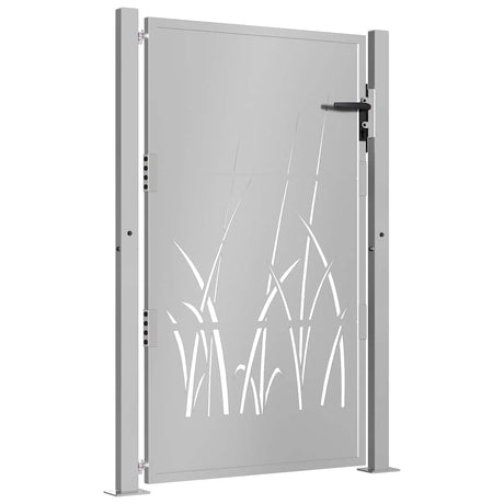 Vidaxxl Tor Gras Design 100x150 cm Cortenstahl
