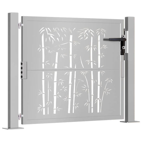 VIDAXL -Anschluss mit Bamboo -Design 105x80 cm Corten Stahl