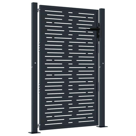 Vidaxx Tor 100x125 cm mit Vierkantstahl Anthrazit