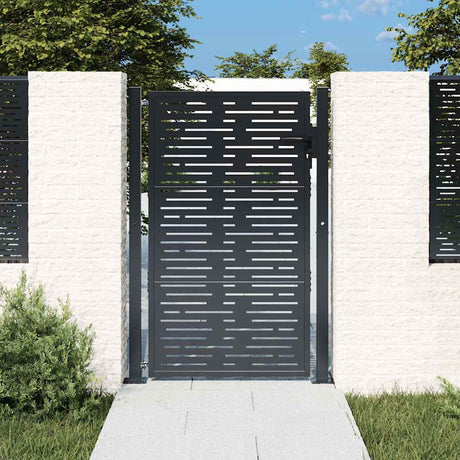 Vidaxx Tor 100x125 cm mit Vierkantstahl Anthrazit