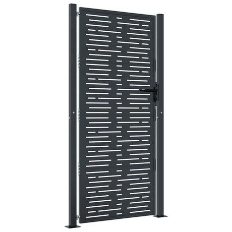Vidaxx Tor 100x200 cm mit Vierkantstahl Anthrazit
