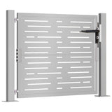 Vidaxxl Tor quadratisch 105x80 cm Cortenstahl