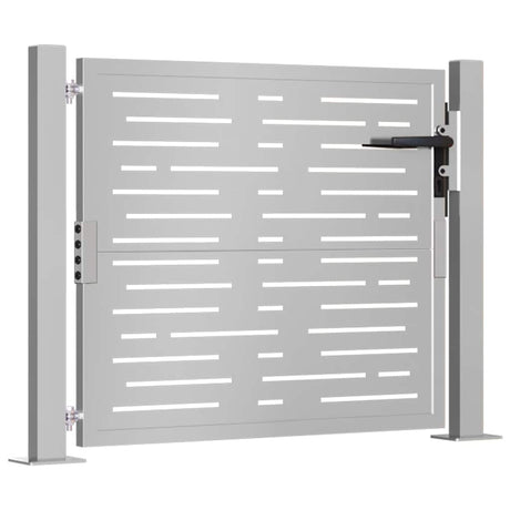 Vidaxxl Tor quadratisch 105x80 cm Cortenstahl