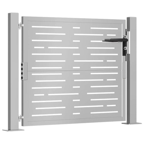 Vidaxxl Tor quadratisch 100x100 cm Cortenstahl