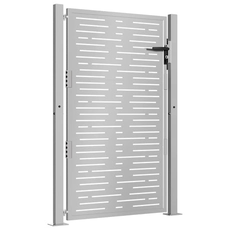 Vidaxxl Tor quadratisch 100x125 cm Cortenstahl