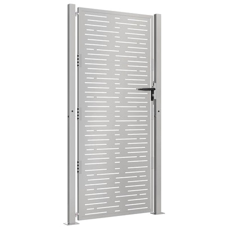 Vidaxxl-Tor 100x175 cm quadratischer Cortenstahl