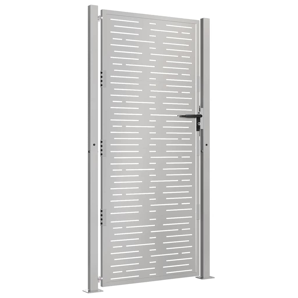 Vidaxxl-Tor 105x205 cm quadratischer Cortenstahl