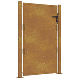 VIDAXL -Anschluss 105x155 cm Corten Stahl