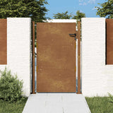 VIDAXL -Anschluss 105x155 cm Corten Stahl