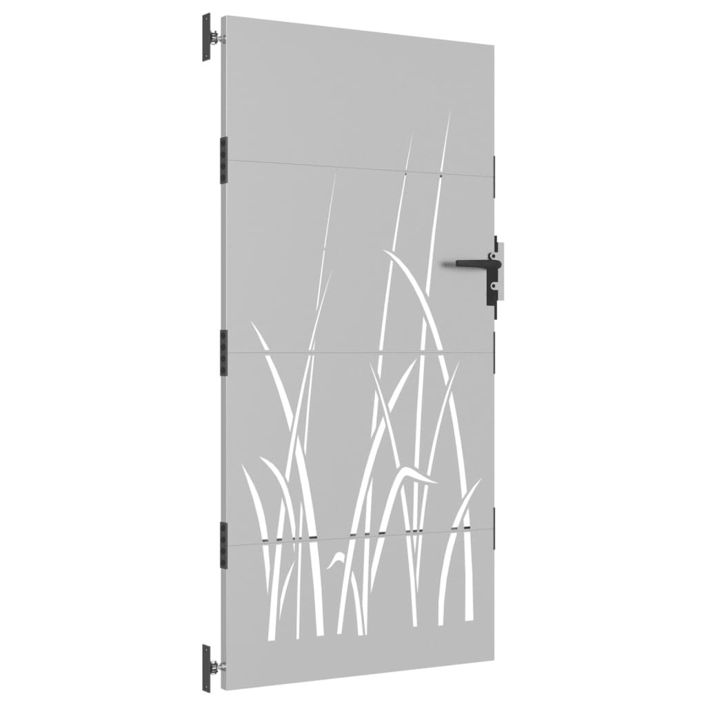 Vidaxxl Tor 85x175 cm Grasdesign Cortenstahl