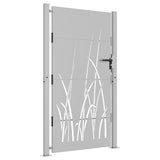 Vidaxxl Tor 105x180 cm Grasdesign Cortenstahl
