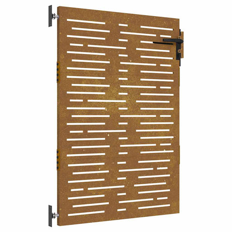 Vidaxxl-Tor 85x150 cm quadratischer Cortenstahl
