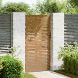 Vidaxxl-Tor 85x175 cm quadratischer Cortenstahl