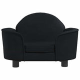 Vidaxl Hundekorb 66x40x45 cm Samt Schwarz