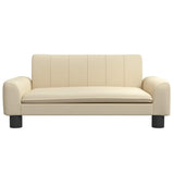 Vidaxl Hundekorb 70x45x30 cm Stoffcreme -Colored