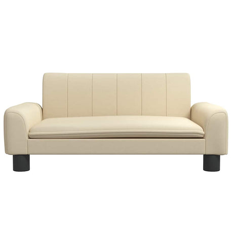 Vidaxl Hundekorb 70x45x30 cm Stoffcreme -Colored