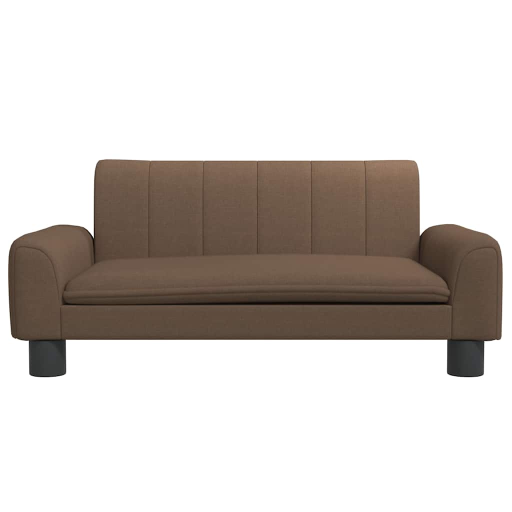 VidaXL Hundebett 70x45x30 cm Stoff braun
