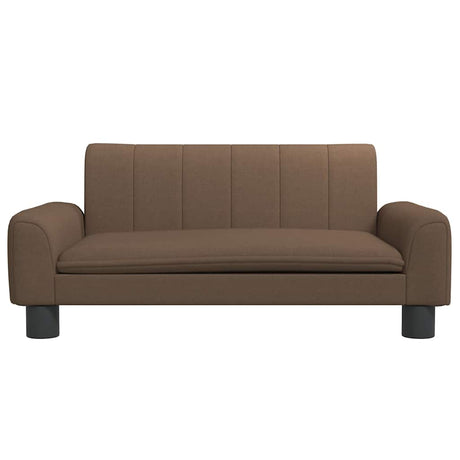 VidaXL Hundebett 70x45x30 cm Stoff braun
