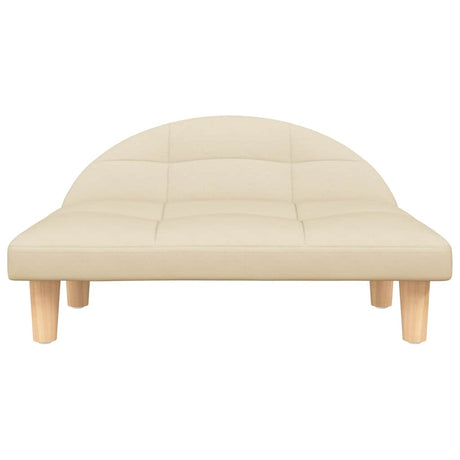 Vidaxl Hundekorb 70x52x30 cm Stoffcreme -Colored