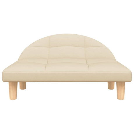 Vidaxl Hundekorb 70x52x30 cm Stoffcreme -Colored
