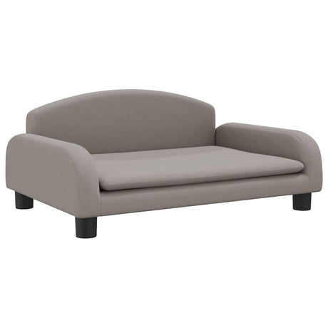 VidaXL Hundebett 70x45x30 cm Stoff Taupe