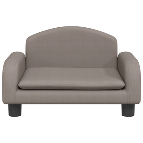 Vidaxxl Hundebett 50x40x30 cm Stoff Taupe