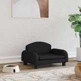 Vidaxl Hundekorb 50x40x30 cm Stoff schwarz
