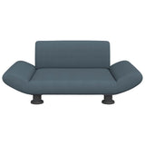 Vidaxl Hundekorb 70x45x28 cm Stoff dunkelgrau