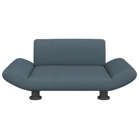 Vidaxl Hundekorb 70x45x28 cm Stoff dunkelgrau