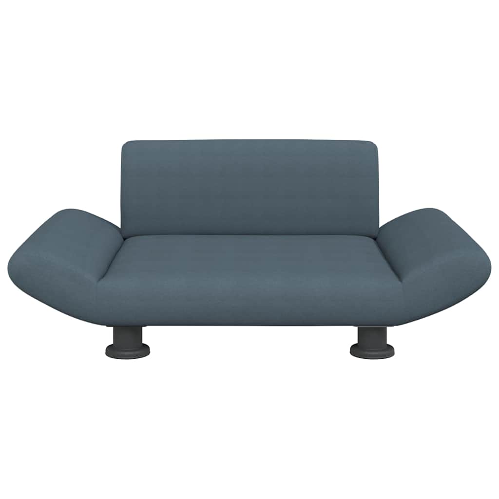 Vidaxl Hundekorb 70x45x28 cm Stoff dunkelgrau